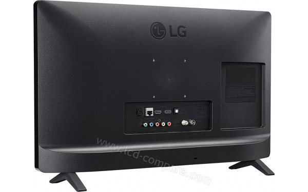 LG 24TN520S-PZ - Vue 3/4 arri&egrave;re