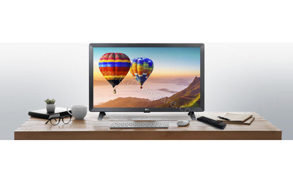 LG 24TN520S-PZ - Mise en situation (avec pieds)
