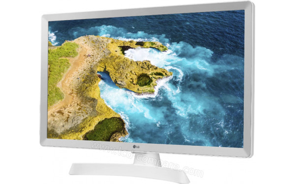 LG 24TQ510S-WZ - Vue 3/4 droite