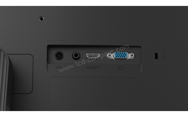 LG 24U411A-B - Connectiques