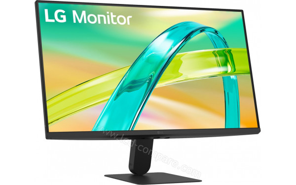 LG 24U411B-B - Vue 3/4 gauche