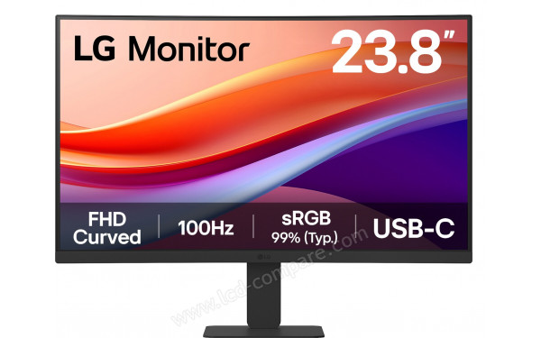LG 24U421A-B - Vue de face