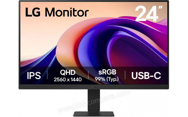 LG 24U631A-B - Vue de face