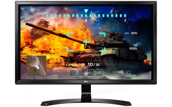 LG 24UD58-B - Vue de face