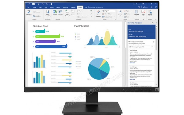 LG 25BL56WY-B - Vue de face