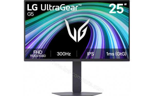 LG 25G550B-B - Vue de face