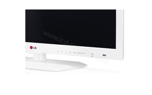 LG 26LN460R - Zoom sur la partie basse