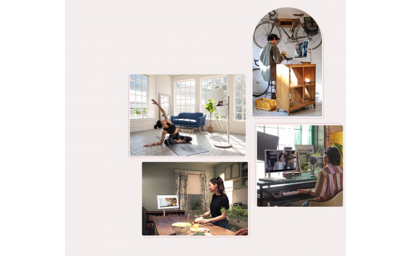 LG StanbyME 27ART10AKPL - Mise en situation