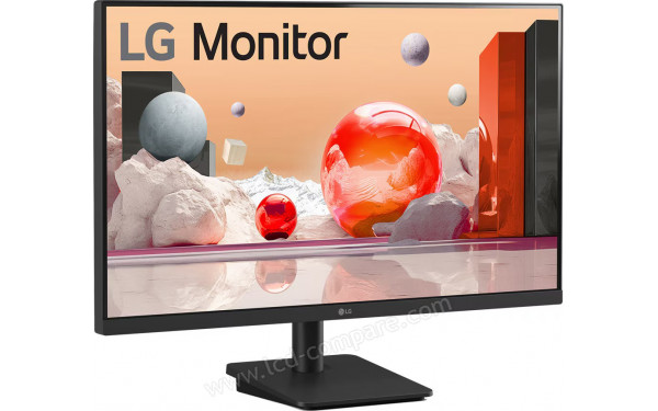 LG 27BA400-B - Vue 3/4 gauche