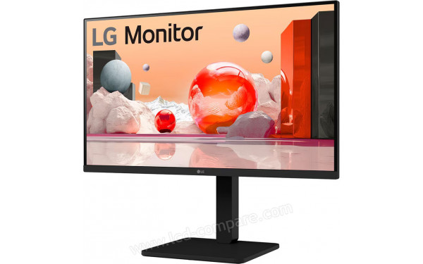LG 27BA45QB-B - Vue 3/4 droite