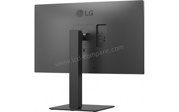 LG 27BA45U-B - Vue 3/4 arri&egrave;re