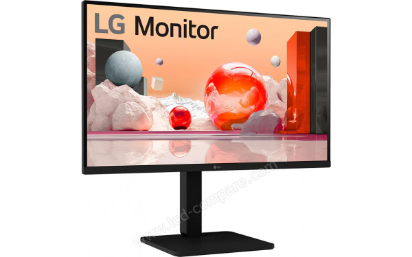 LG 27BA550-B.AEKQ - Vue 3/4 gauche