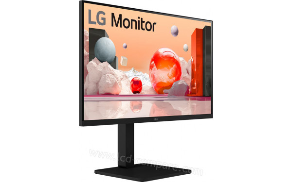 LG 27BA550-B - Vue 3/4 gauche