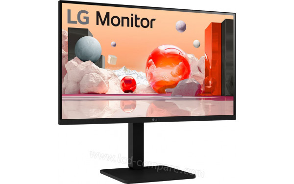 LG 27BA560-B - Vue 3/4 gauche