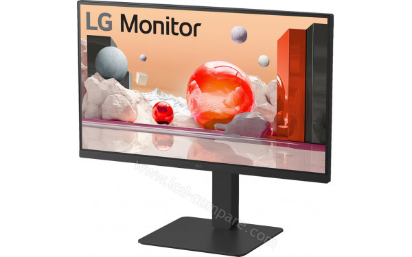 LG 27BA650-B - Vue 3/4 droite