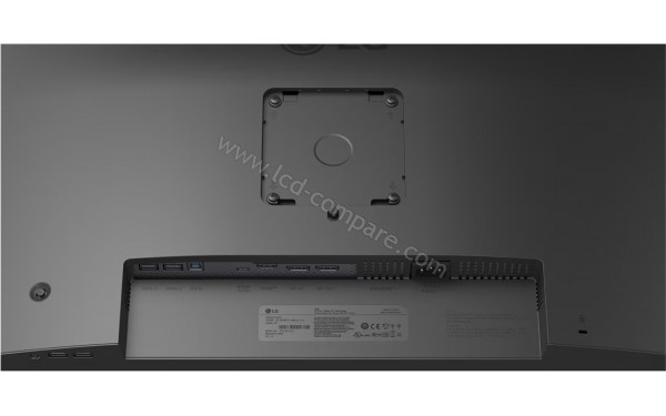 LG 27BA650-B - Vue de l'arri&egrave;re