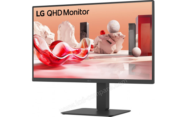 LG 27BA75QB-B - Vue 3/4 droite
