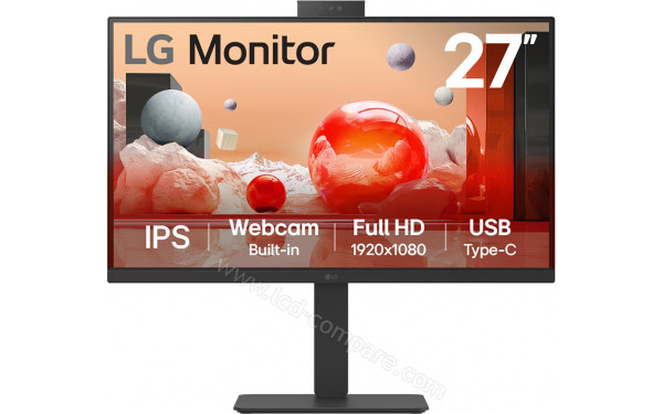 LG 27BA850-B.AEK - Vue de face