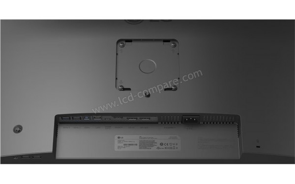 LG 27BA850-B - Vue de l'arri&egrave;re