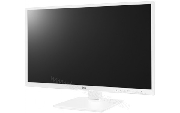 LG 27BK550Y-W - Vue 3/4 droite