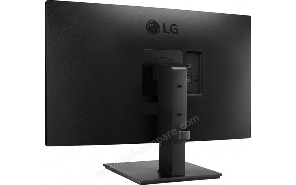 LG 27BN65Q-B - Vue 3/4 arri&egrave;re