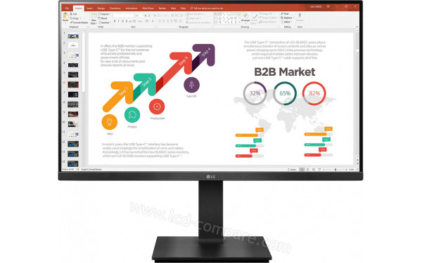 LG 27BP450Y-B - Vue de face
