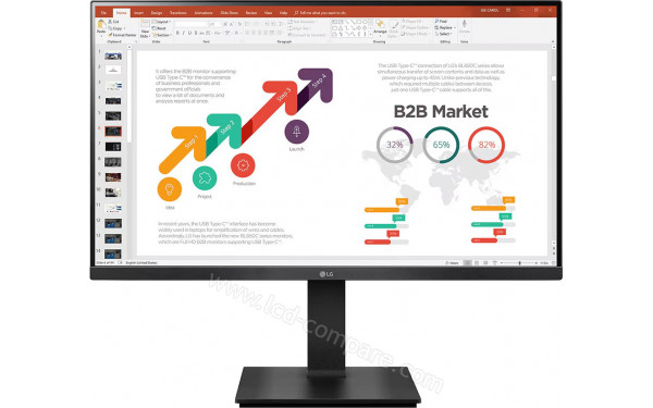 LG 27BP45YP-B - Vue de face
