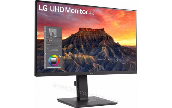LG 27BQ65UB-B - Vue 3/4 gauche