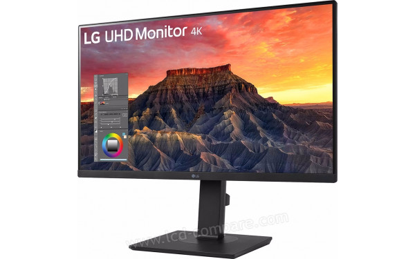 LG 27BQ65UB-B - Vue 3/4 droite