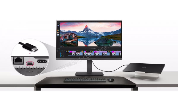 LG 27BR650B-C - Mise en situation