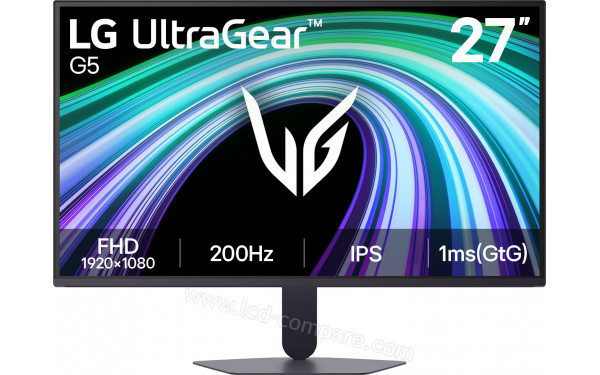LG 27G523B-B - Vue de face