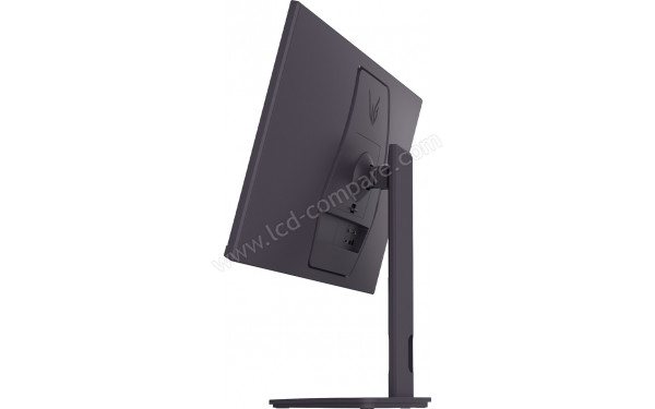 LG 27G610A-B.AEKQ - Vue de profil bascul&eacute; vers l'arri&egrave;re