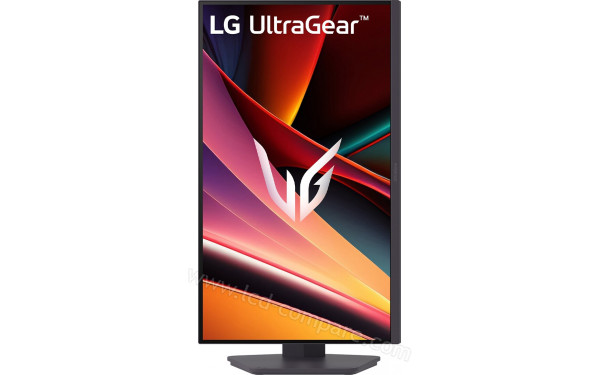 LG 27G610A-B - Vue de face en mode portrait