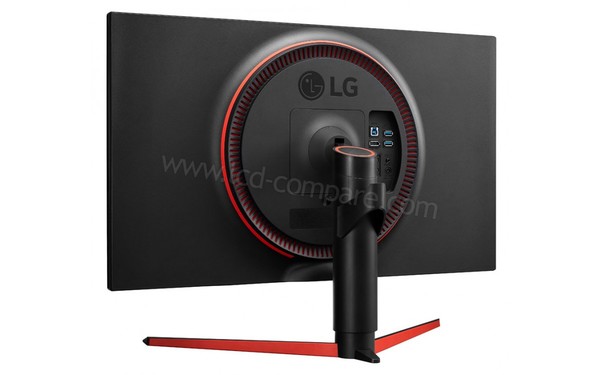 LG 27GK750F-B - Vue 3/4 arri&egrave;re