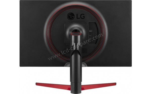 LG 27GL650F-B - Vue de l'arri&egrave;re