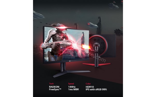 LG 27GL650F-B - Mise en situation