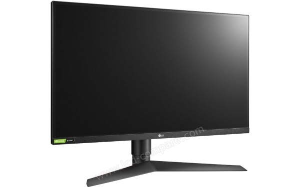 LG 27GL850-B - Vue 3/4 gauche