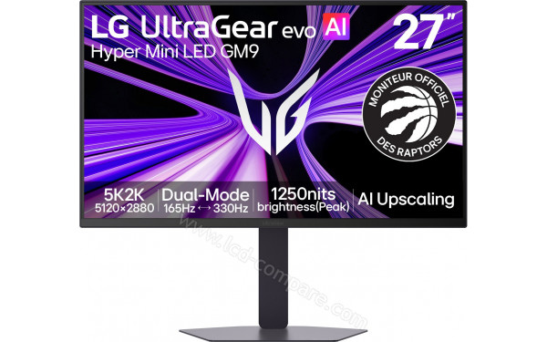 LG 27GM950B-B - Vue de face