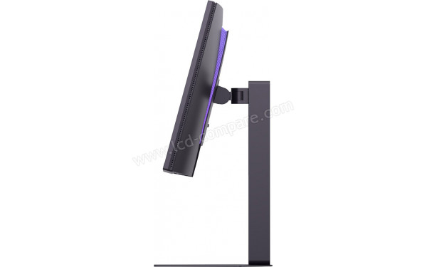 LG 27GM950B-B - Vue de profil bascul&eacute; vers l'arri&egrave;re