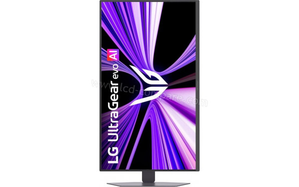 LG 27GM950B-B - Vue de face en mode portrait