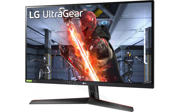 LG 27GN600-B - Vue 3/4 droite