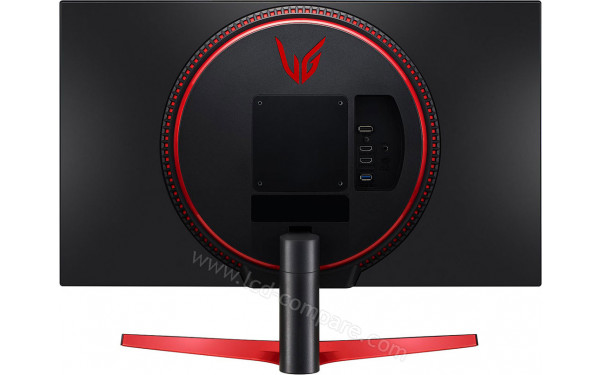 LG 27GN600-B - Vue de l'arri&egrave;re