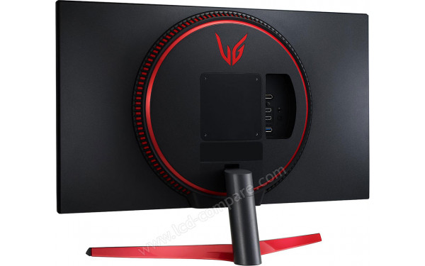 LG 27GN600-B - Vue 3/4 arri&egrave;re