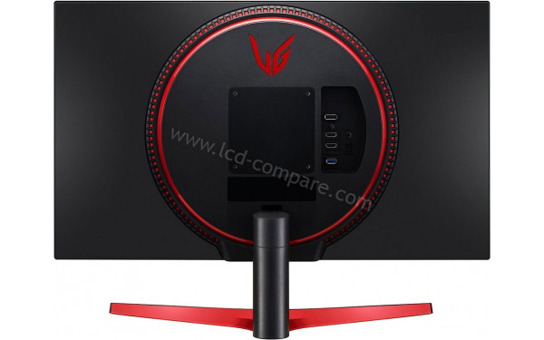 LG 27GN60R-B - Vue de l'arri&egrave;re