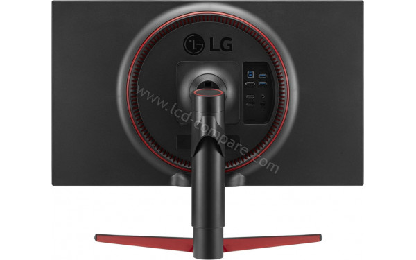 LG 27GN750-B - Vue de l'arri&egrave;re