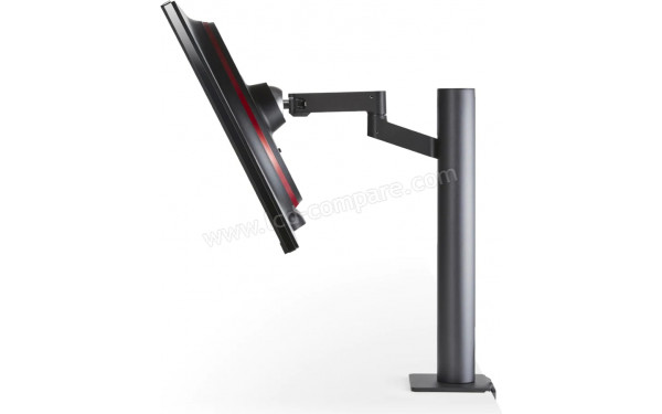 LG 27GN880-B - Vue de profil et inclinaison vers le bas