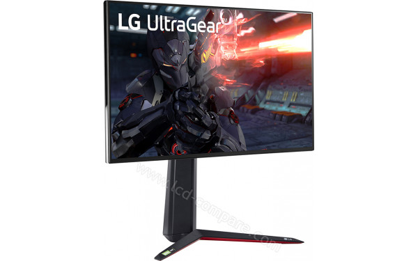 LG 27GN950-B - Vue 3/4 gauche