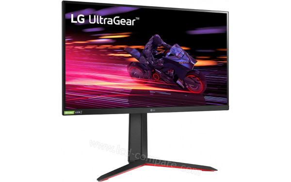 LG 27GP750-B - Vue 3/4 gauche