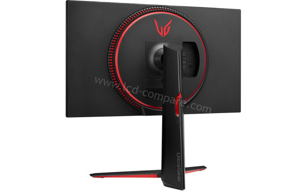 LG 27GP750-B - Vue 3/4 arri&egrave;re