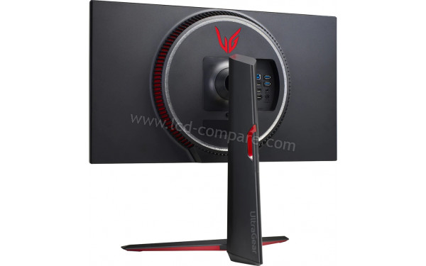 LG 27GP95RP-B - Vue 3/4 arri&egrave;re